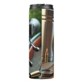 Het Uitzicht van Hunter in Autumn Forest Thermosbeker (Achterkant)