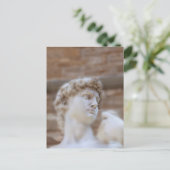 Het uitzicht van Michelangelo's standbeeld van DAV Briefkaart (Staand voorkant)