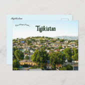 Het Uitzicht van Tadzjikistan Briefkaart (Voorkant / Achterkant)