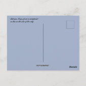 Het Uitzicht van Teheran Iran Briefkaart (Achterkant)