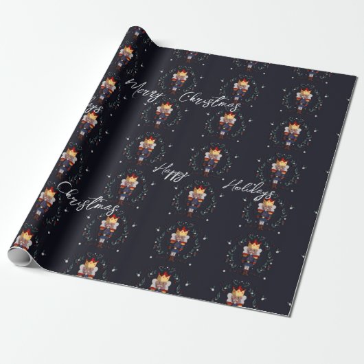 Het UK Notenkraker Wrapping Paper Cadeaupapier (Uitgerold)