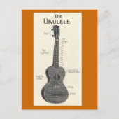 Het Ukulele Briefkaart (Voorkant)