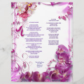 Het ultieme Designer Poem-gepersonaliseerde papier (Achterkant)