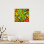 Het Ultimate Mandala Poster (Keuken)