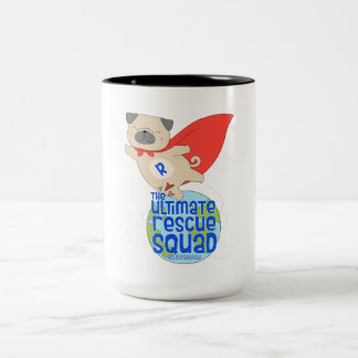 Het Ultimate Rescue Squad Tweekleurige Koffiemok