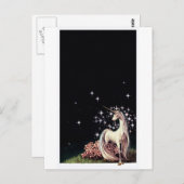 Het Unicorn-Briefkaart Briefkaart (Voorkant / Achterkant)