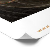 Het universum denkt door jou poster (Hoek)