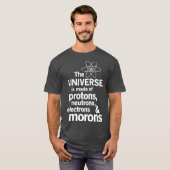 Het universum is gemaakt van beschermers Neutrons T-shirt (Voorkant volledig)