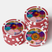 het universum poker chips (Opstapeling)