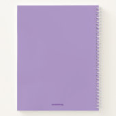 Het universum spant spiraal Notitieboek (Achterkant)