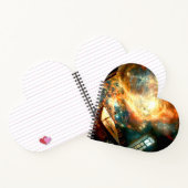 Het universum voor het diner notitieboek (Binnen)