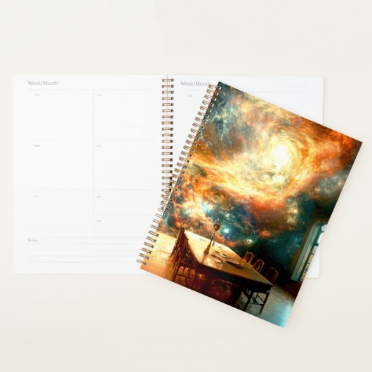 Het universum voor het diner planner (Display)