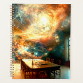 Het universum voor het diner planner (Voorkant)