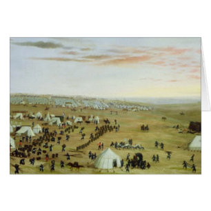 Het Uruguayaanse kamp Rio Grande, Brazilië, 1865