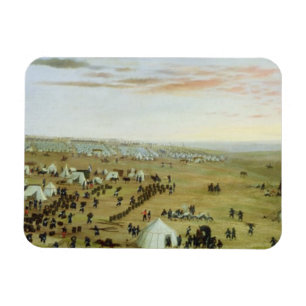 Het Uruguayaanse kamp Rio Grande, Brazilië, 1865 Magneet