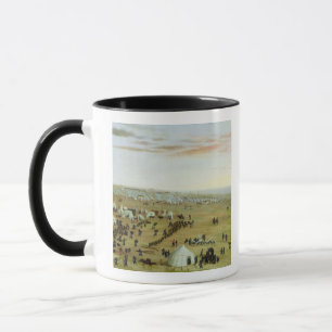 Het Uruguayaanse kamp Rio Grande, Brazilië, 1865 Mok