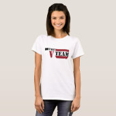 Het V-team T-shirt (Voorkant volledig)