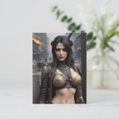 Het vaderland verdedigen briefkaart (Staand voorkant)