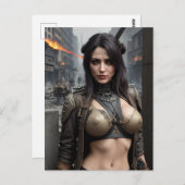 Het vaderland verdedigen briefkaart (Voorkant / Achterkant)