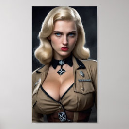 Het vaderland verdedigen poster