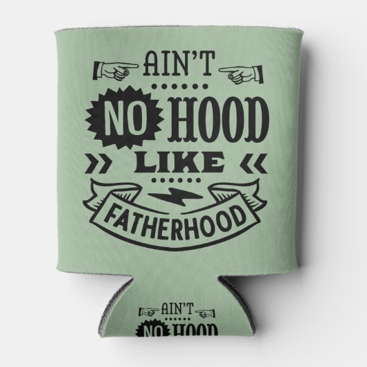 Het vaderschap is geen capuchon blikjeskoeler (Voorkant)
