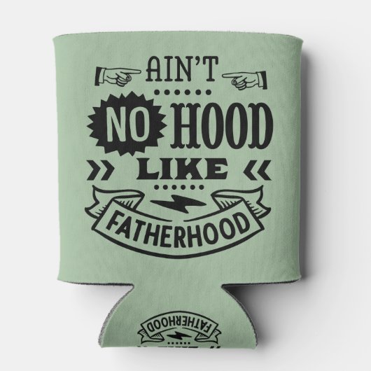 Het vaderschap is geen capuchon blikjeskoeler (Achterkant)