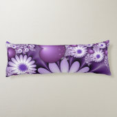 Het vallen in de Abstracte Bloemen van de Liefde & Lichaamskussen (Achterkant)