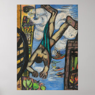 HET VALLENDE MAN POSTER