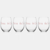 Het Vampire Satires-script Wijnglas Zonder Voet (Rechts)