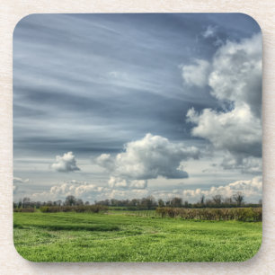 Het vangen van Wolken (kleur HDR) Drankjes Onderzetter