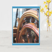 Het varen kaart (Gele Bloem)