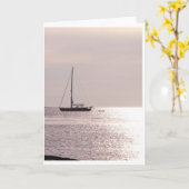 Het varen kaart (Gele Bloem)