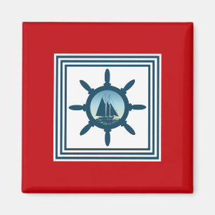 Het varen scène magneet