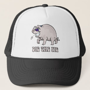 Het varken dig trucker pet
