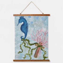 Het vasthouden aan het kruis hangend wandkleed