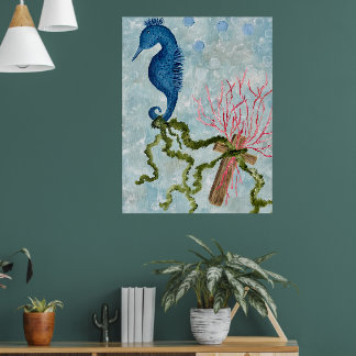 Het vasthouden aan het kruis poster