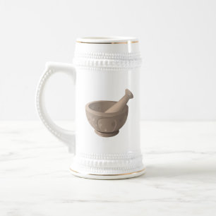 Het vat met de stamper bierpul