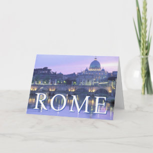 Het Vaticaan   Rome, Italië   Gefeliciteerd Kaart
