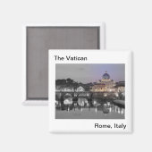 Het Vaticaan, Rome. Italië Magneet (Voorkant / Achterkant)