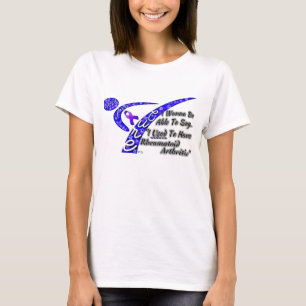 Het vechten voor een zuivere Reumatoïde Artritis T-shirt