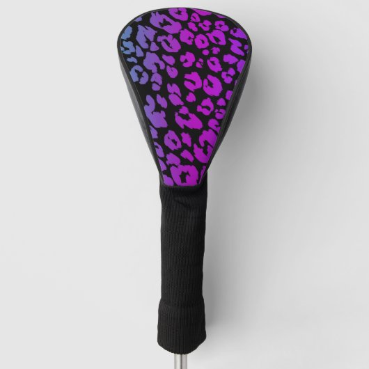 Het veelkleurige luipaard serie ontwerp 1 golfheadcover (Voorkant)