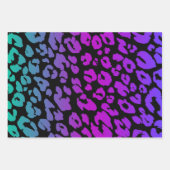 Het veelkleurige luipaard serie ontwerp 1 inpakpapier vel (Voorkant 3)