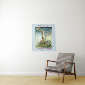 Het Velveteen-konijn  Wandkleed (In situ)