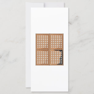 Het venster Panels van het Venster van Capiz Shell