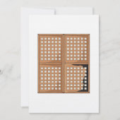 Het venster Panels van het Venster van Capiz Shell Kaart (Voorkant)