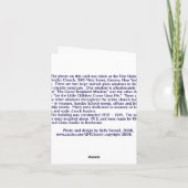 HET VENSTER VAN DE KERK KAART (Achterkant)