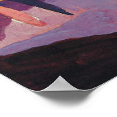 Het Venster van de mode door Augustus Macke, Fauv Poster (Hoek)