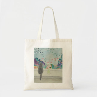 Het venster weergeven tote bag