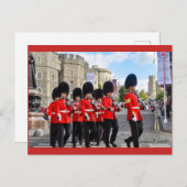 Het veranderen van de Garde in het Briefkaart van  (Voorkant / Achterkant)