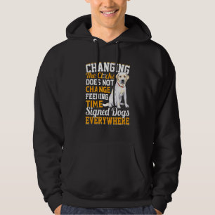 Het veranderen van de klokken verandert de het voe hoodie